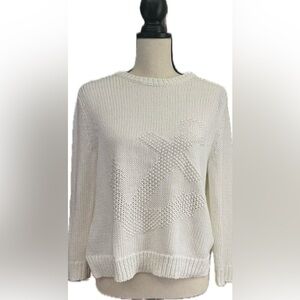 Ann Taylor sweater NEW run small I normally wear AT small. Size L white